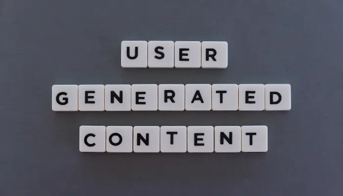 user generated content